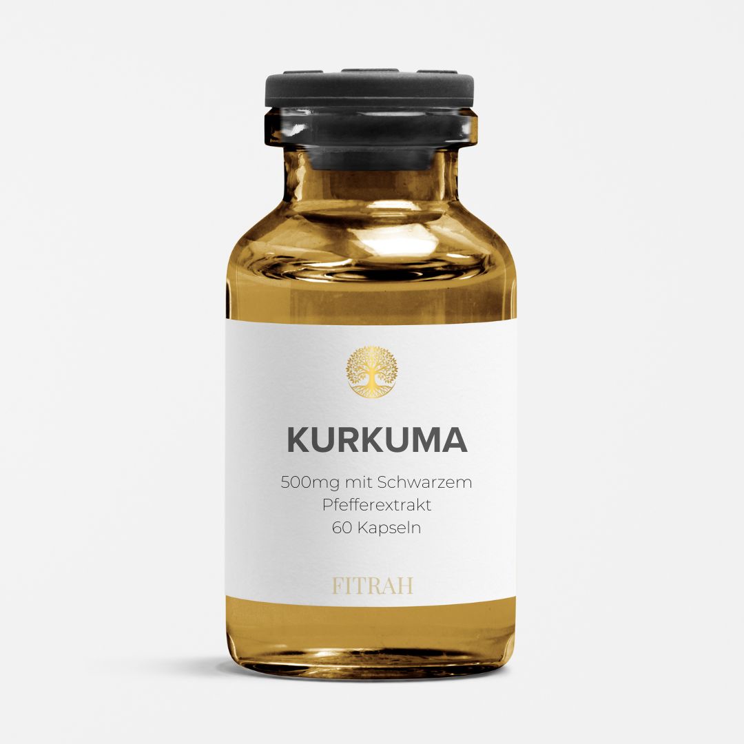 Kurkuma 500mg  mit schwarz Pfefferextrakt