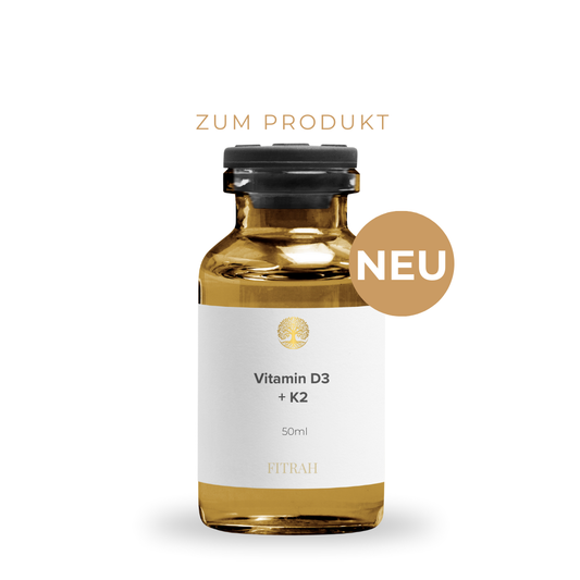 Vitamin D3 + K2 - 1.700 Tropfen (1.000 I.E.) - 50ml